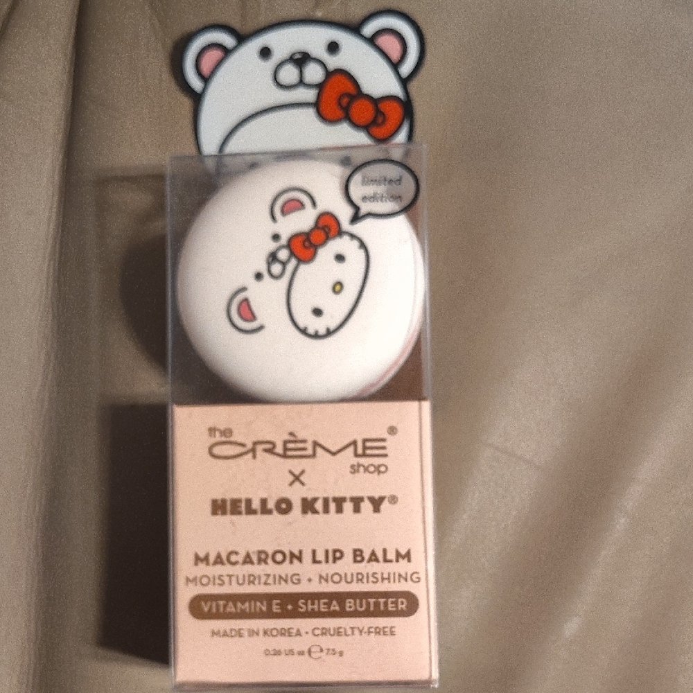 The Crème Shop x Hello Kitty Macaron Lip Balm